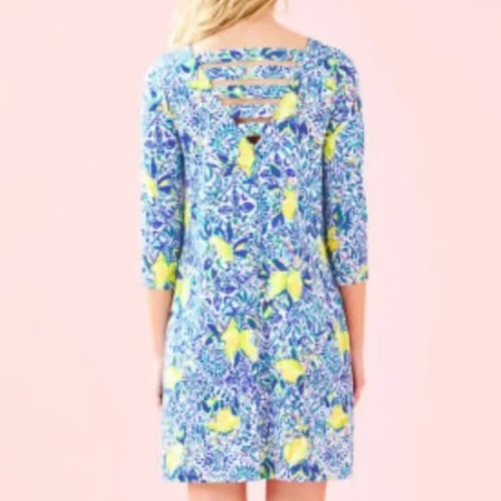 Lilly Pulitzer Ophelia Swing Dress, Zest for Life, size M - Picture 2 of 4